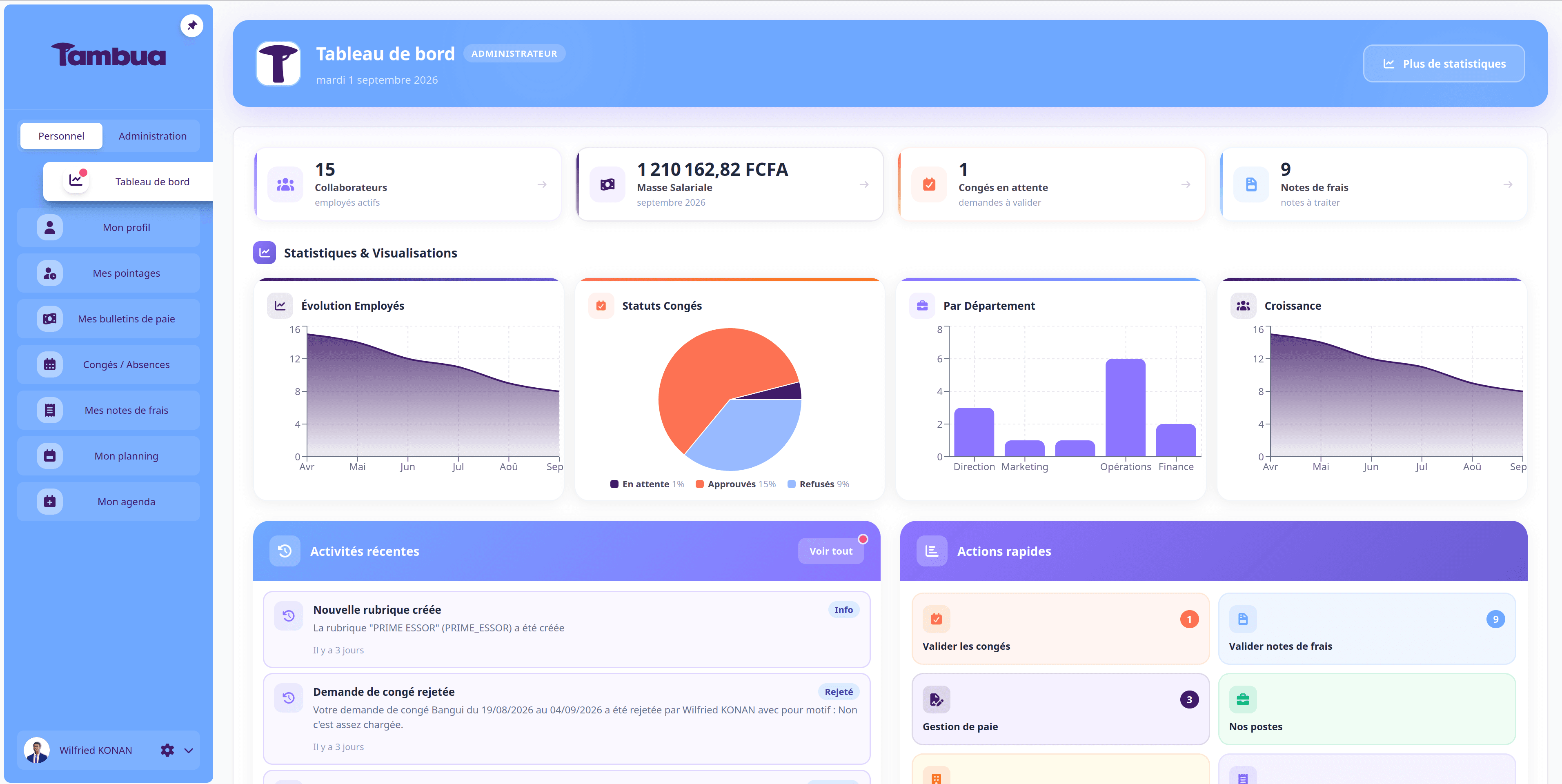 Interface Tambua